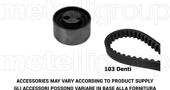 Graf TP278 - Комплект ангренажен ремък vvparts.bg