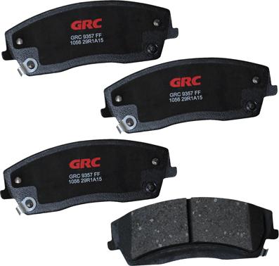 GRC GCD1056 - Комплект спирачно феродо, дискови спирачки vvparts.bg