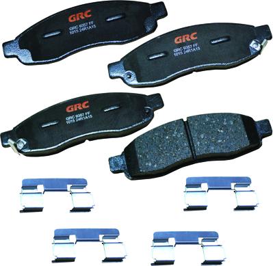 GRC GCD1015 - Комплект спирачно феродо, дискови спирачки vvparts.bg