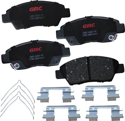 GRC GCD1783 - Комплект спирачно феродо, дискови спирачки vvparts.bg