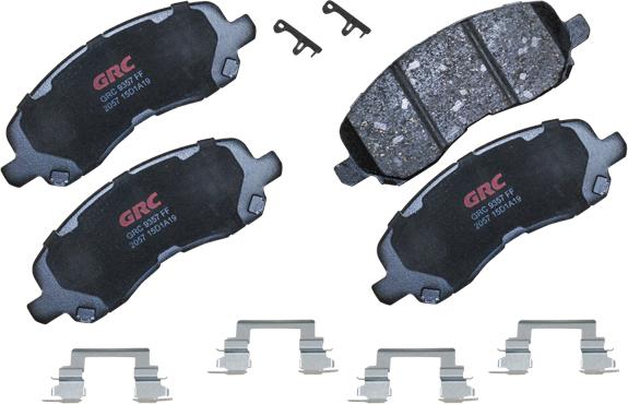 GRC GCD2057 - Комплект спирачно феродо, дискови спирачки vvparts.bg