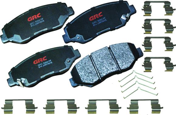GRC GMD914 - Комплект спирачно феродо, дискови спирачки vvparts.bg