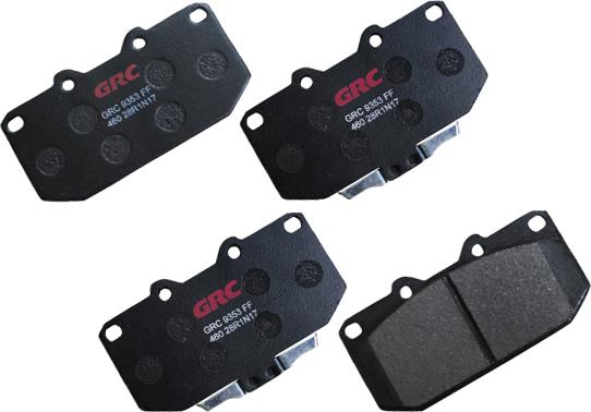 GRC GMD460 - Комплект спирачно феродо, дискови спирачки vvparts.bg