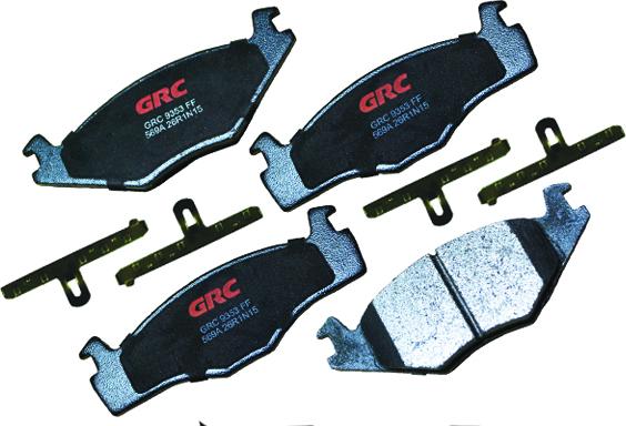 GRC GMD569A - Комплект спирачно феродо, дискови спирачки vvparts.bg