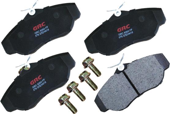 GRC GMD676 - Комплект спирачно феродо, дискови спирачки vvparts.bg