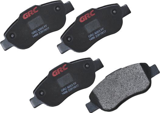 GRC GMD1488 - Комплект спирачно феродо, дискови спирачки vvparts.bg