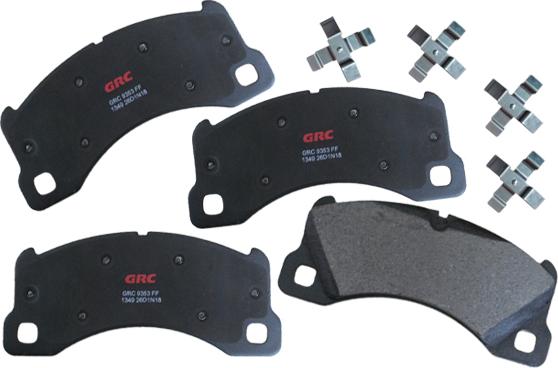 GRC GMD1349 - Комплект спирачно феродо, дискови спирачки vvparts.bg