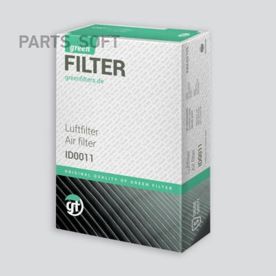 Green Filter LF0227 - Въздушен филтър vvparts.bg