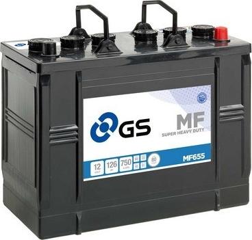 GS MF655 - Стартов акумулатор vvparts.bg