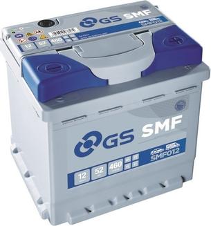 GS SMF012 - Стартов акумулатор vvparts.bg