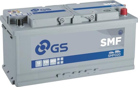 GS SMF020 - Стартов акумулатор vvparts.bg