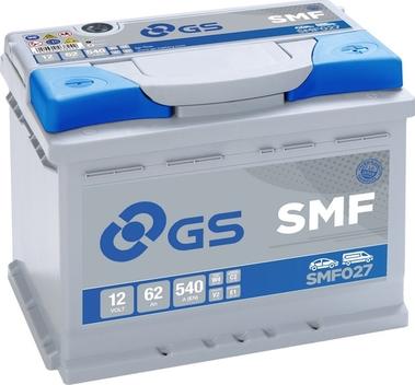 GS SMF027 - Стартов акумулатор vvparts.bg