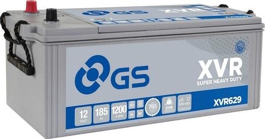 GS XVR629 - Стартов акумулатор vvparts.bg