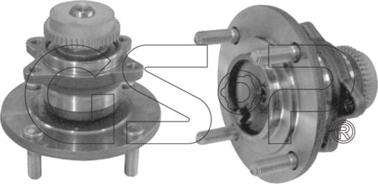 GSP 9400088 - Комплект колесен лагер vvparts.bg