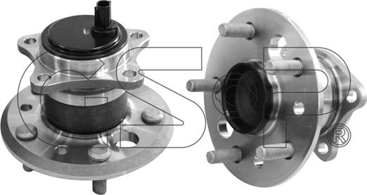 GSP 9400344 - Комплект колесен лагер vvparts.bg