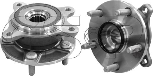 GSP 9330045 - Комплект колесен лагер vvparts.bg