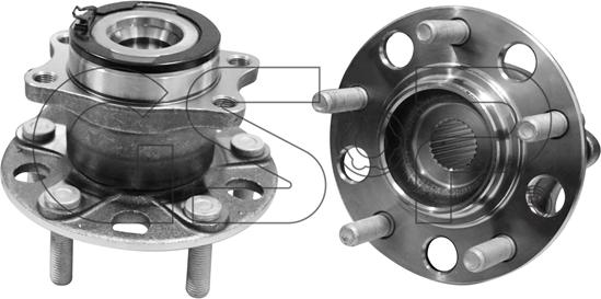 GSP 9325029 - Комплект колесен лагер vvparts.bg