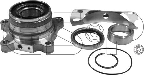 GSP 9244004K - Комплект колесен лагер vvparts.bg