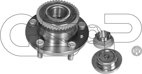 GSP 9236002K - Главина на колелото vvparts.bg