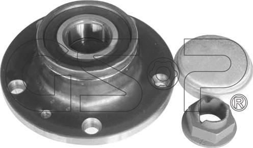 GSP 9230098K - Комплект колесен лагер vvparts.bg