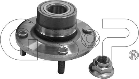 GSP 9230040K - Комплект колесен лагер vvparts.bg