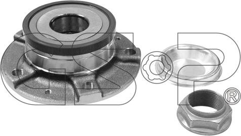 GSP 9232029K - Главина на колелото vvparts.bg