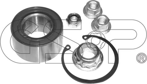 GSP GK3455A - Комплект колесен лагер vvparts.bg