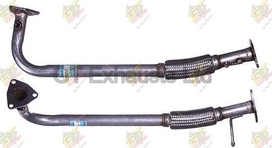 GT Exhausts G301232 - Изпускателна тръба vvparts.bg