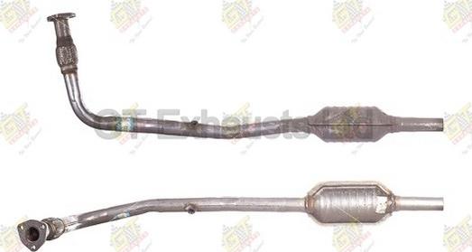 GT Exhausts G380055 - Катализатор vvparts.bg