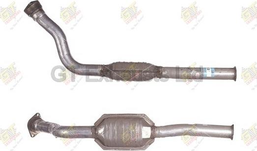 GT Exhausts G380120 - Катализатор vvparts.bg