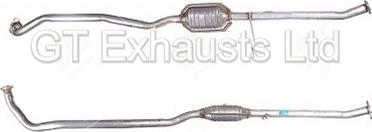 GT Exhausts G380289 - Катализатор vvparts.bg