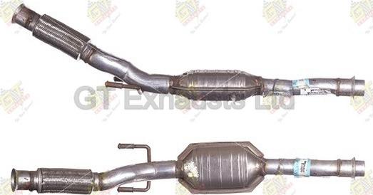 GT Exhausts G380279 - Катализатор vvparts.bg