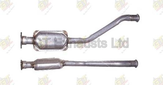 GT Exhausts G370241 - Катализатор vvparts.bg