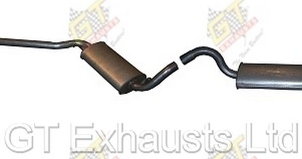 GT Exhausts GAU139 - Средно гърне vvparts.bg