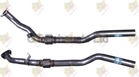 GT Exhausts GAU298 - Изпускателна тръба vvparts.bg