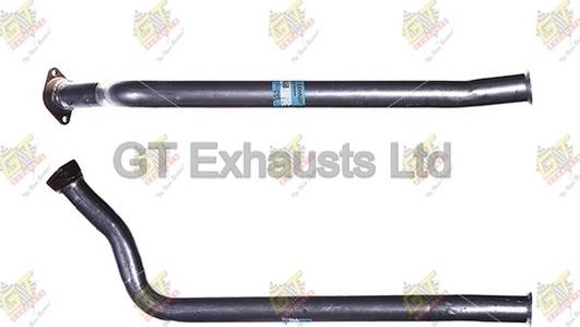 GT Exhausts GCN368 - Изпускателна тръба vvparts.bg