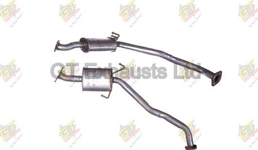 GT Exhausts GDN403 - Средно гърне vvparts.bg