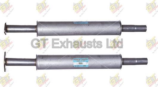 GT Exhausts GFE915 - Средно гърне vvparts.bg