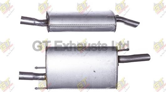 GT Exhausts GFE553 - Крайно гърне vvparts.bg