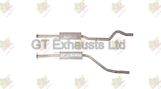 GT Exhausts GGM122 - Средно гърне vvparts.bg