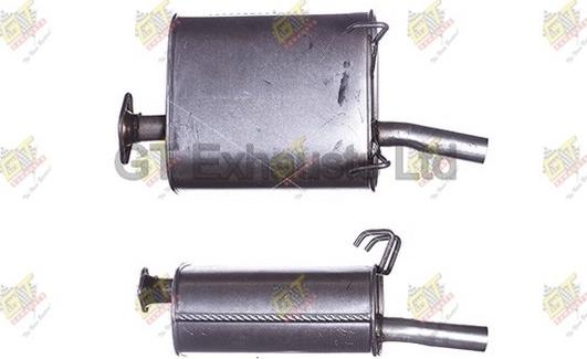 GT Exhausts GHA283 - Крайно гърне vvparts.bg