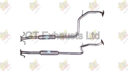 GT Exhausts GHY057 - Средно гърне vvparts.bg