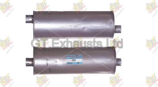 GT Exhausts GIZ018 - Средно гърне vvparts.bg