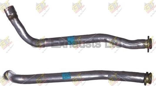 GT Exhausts GLR158 - Изпускателна тръба vvparts.bg