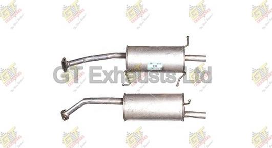 GT Exhausts GMA148 - Крайно гърне vvparts.bg