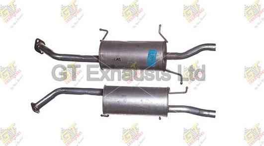 GT Exhausts GMA150 - Крайно гърне vvparts.bg