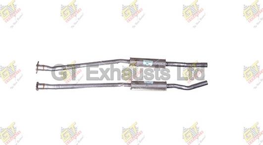 GT Exhausts GTY726 - Средно гърне vvparts.bg