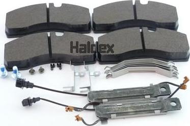 Haldex 94608 - Комплект спирачно феродо, дискови спирачки vvparts.bg