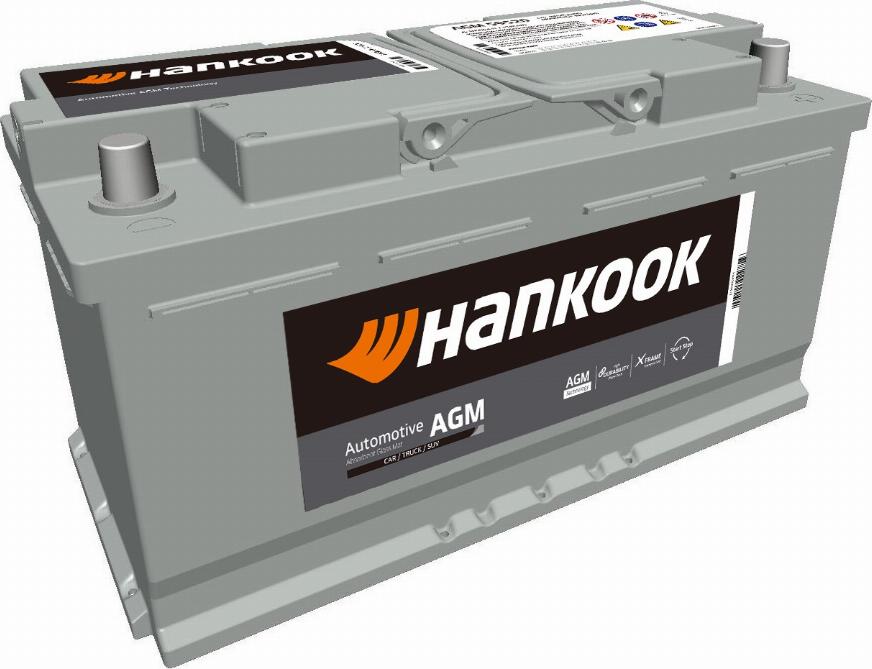 Hankook AGM 59520 - Стартов акумулатор vvparts.bg