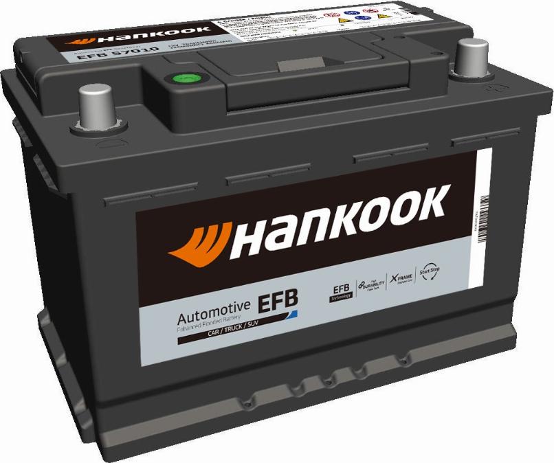 Hankook EFB 57030 - Стартов акумулатор vvparts.bg